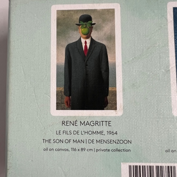 2 Decks Magritte Playing Cards Surrealist Painter Belgium Cards Sealed Open Box - Picture 6 of 6